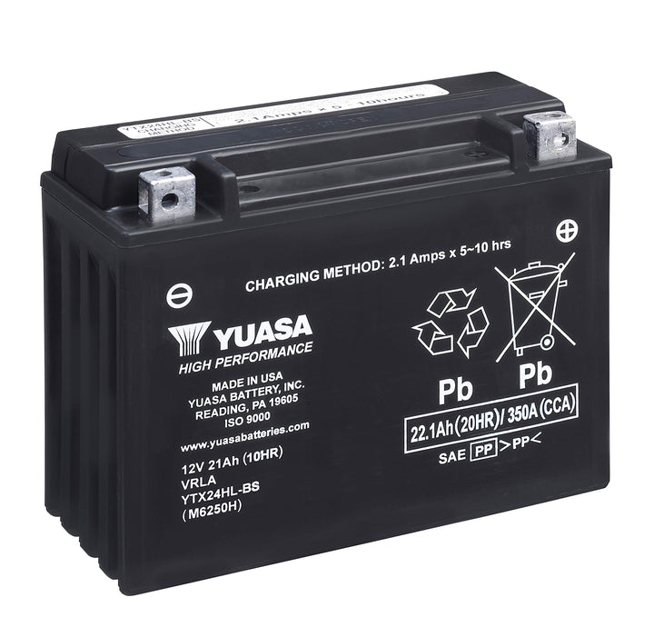 YUASA ytx24hl-bs (WC) Hohe Leistung wartungsfrei Akku
