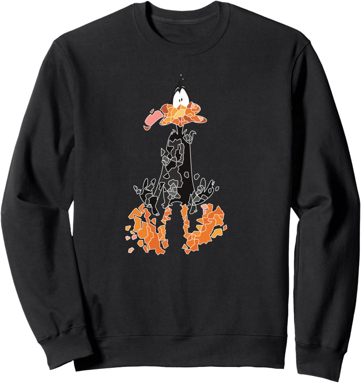 Looney Tunes Disintegrated Daffy Sweatshirt
