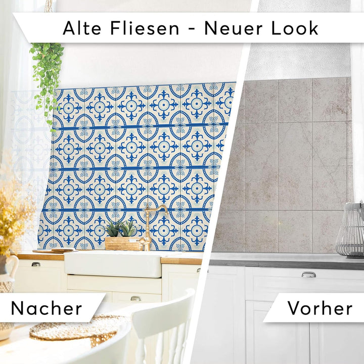 CREATISTO Mosaik Klebefliesen Stickerfliesen Fliesenfolie - Hochwertige Aufkleber Sticker für Fliese