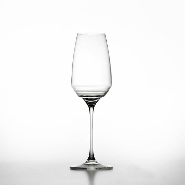 Zafferano Esperienze - Glasflöte, Weinverkostungs-Set, Hergestellt aus Kristallglas, cl 38 h 245mm d