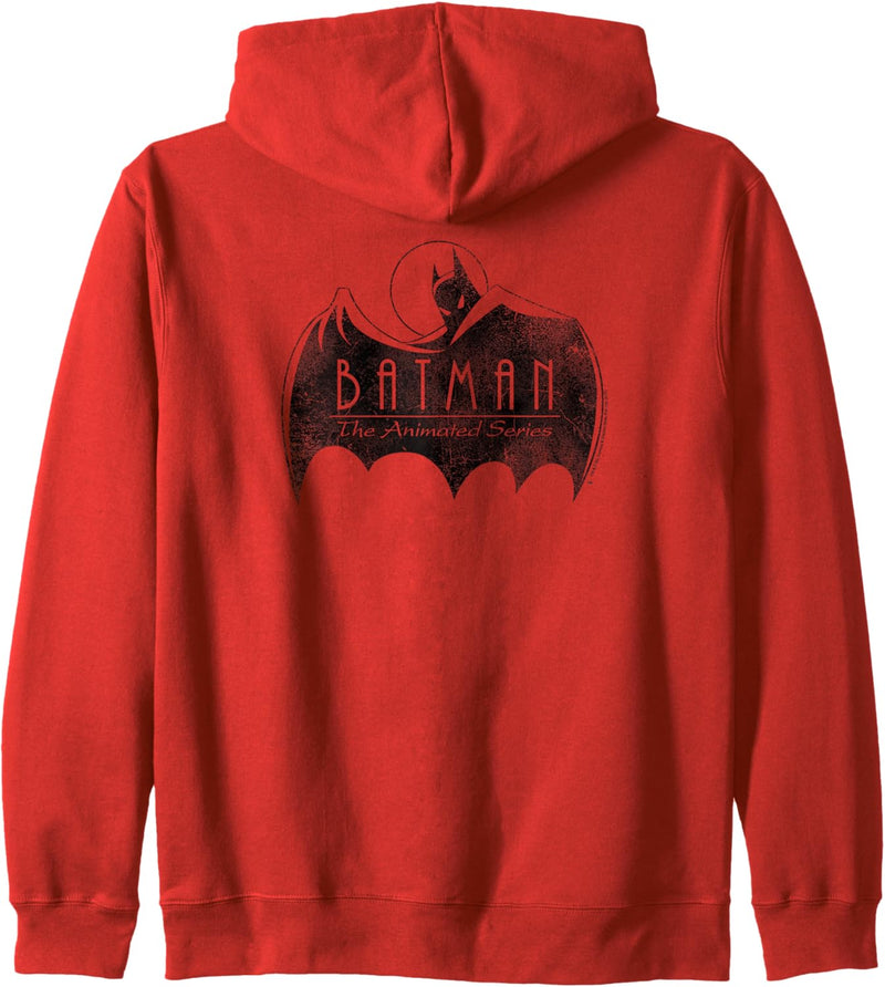 Batman: The Animated Series One Color Logo Kapuzenjacke