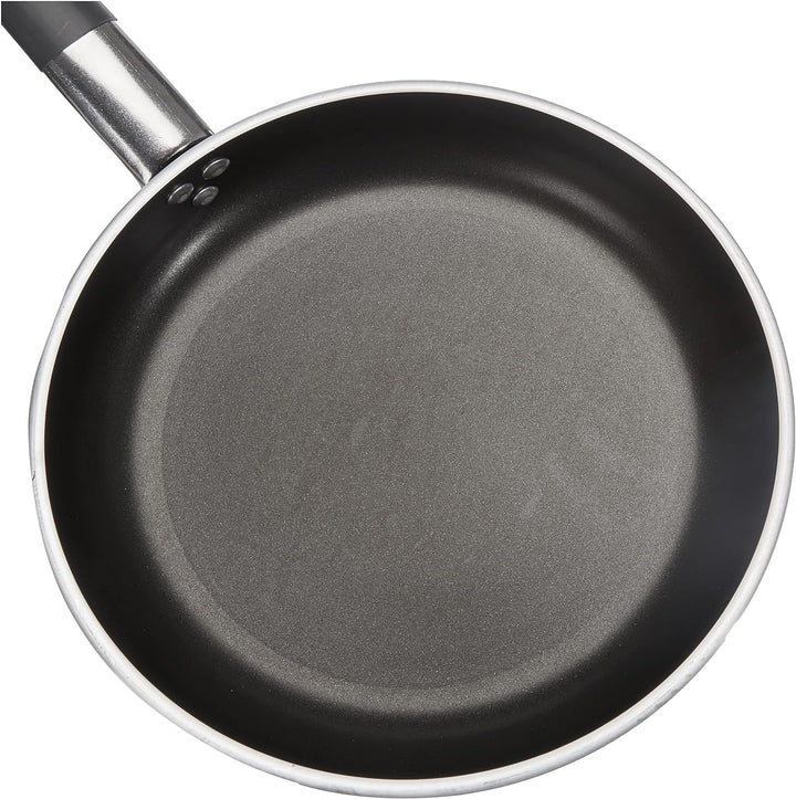 Töpfe Agnelli Alblack Pan Aluminium, Stärke 5 mm, 10 mm Induktions Fund, 24 cm, 24 cm