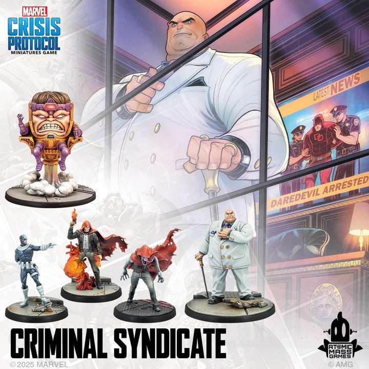 Asmodee, Marvel: Crisis Protocol – Criminal Syndicate, Affiliation Pack