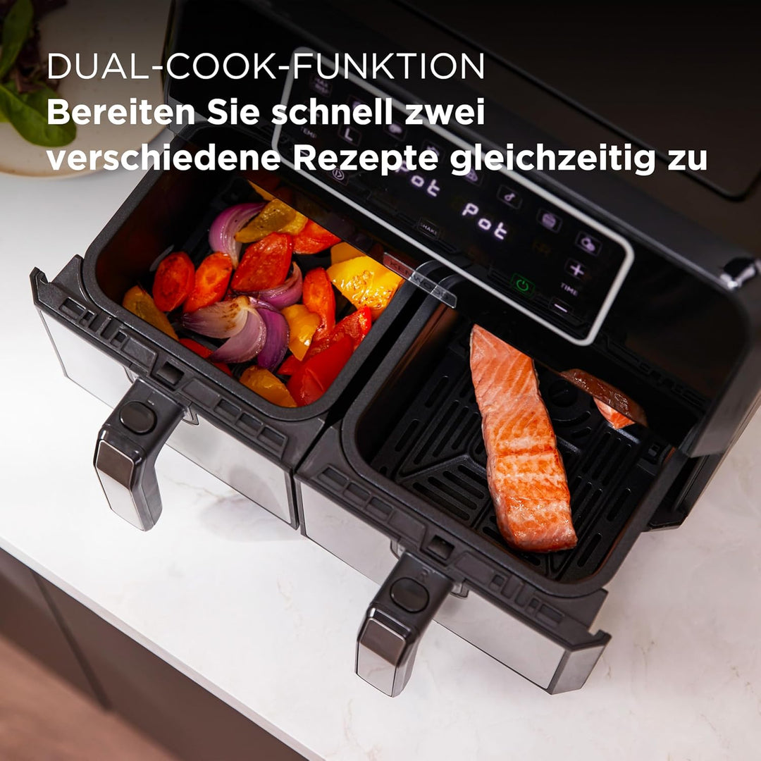 Kenwood kHealthy Fry Twin Heissluftfritteuse HFM20.000MB