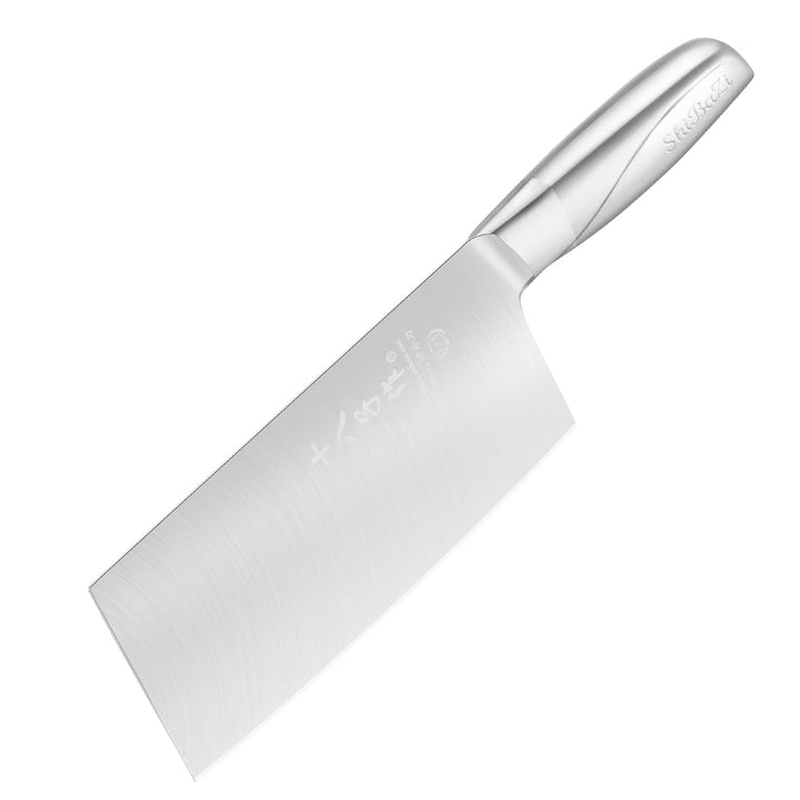 SHI BA ZI ZUO Hackmesser,Professionelles Kochmesser Edelstahl Fleischbeil Messer Ultra-scharfe Kling