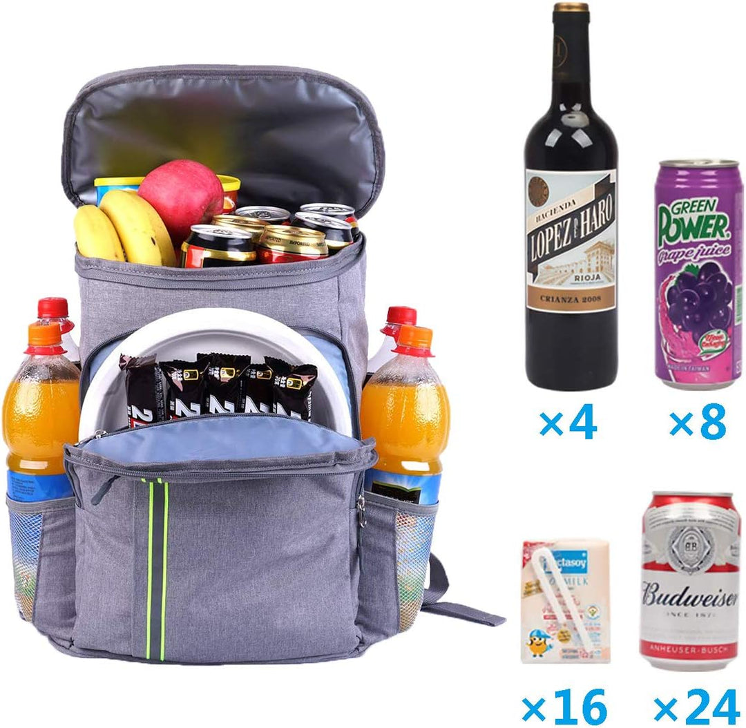 Neusky Wasserdicht kühltasche Rucksack Picknickrucksack für Camping und Wandern