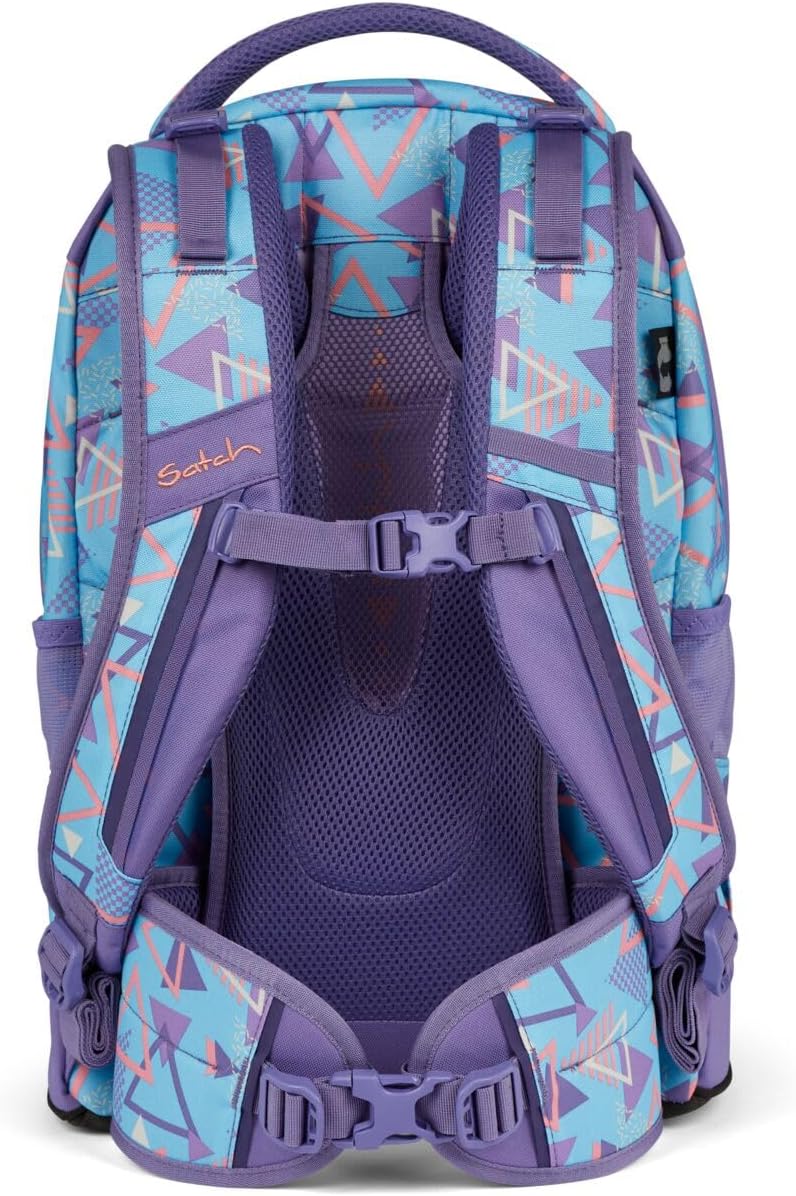 satch Pack Schulrucksack Set 2.tlg inkl. Schlamperbox 80s Dance, 80s Dance