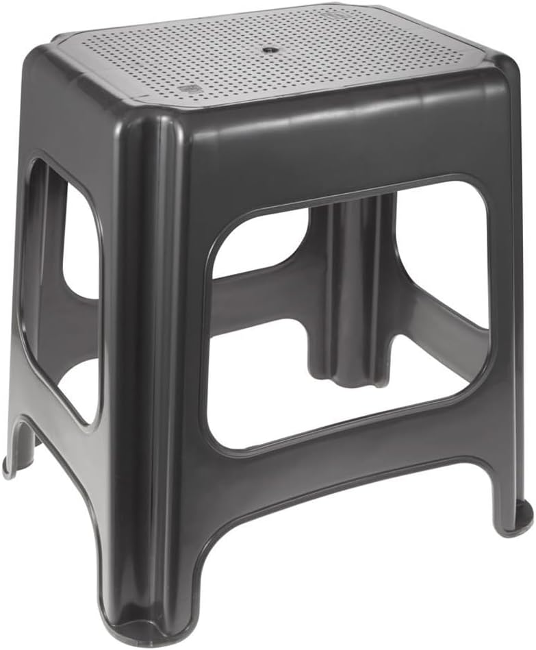 keeeper Maxi-Hocker, Polypropylen, Grau/Graphit, 41 x 33,5 x 42,5 cm Funny Farm, Funny Farm