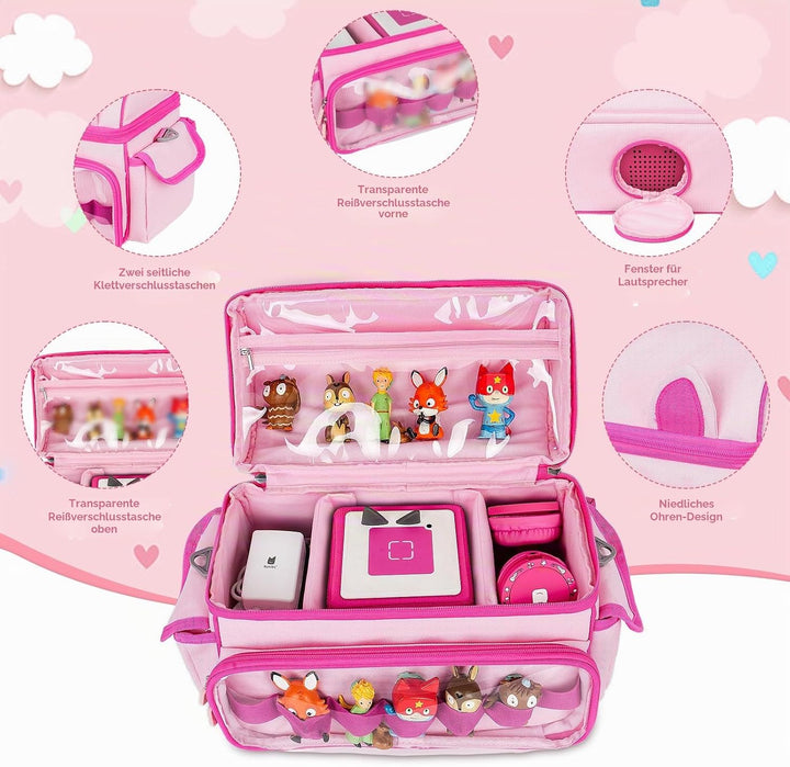 Tasche für Toniebox Starter Set, Tragetasche für Toniebox Audio Player, Transporttasche für Tonies H
