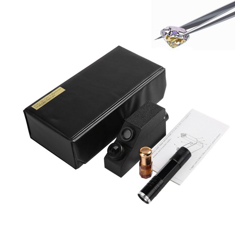 Edelstein Refraktometer, Schmuck RHG181 1.30 1.81 Professionelles Refraktometer, Tragbares elektroni
