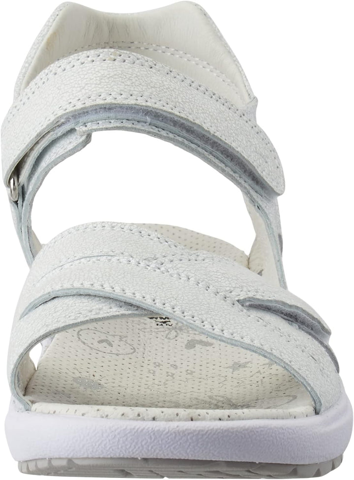 Superfit Mädchen Regenboog Sandale, Weiss 1000, 31 EU