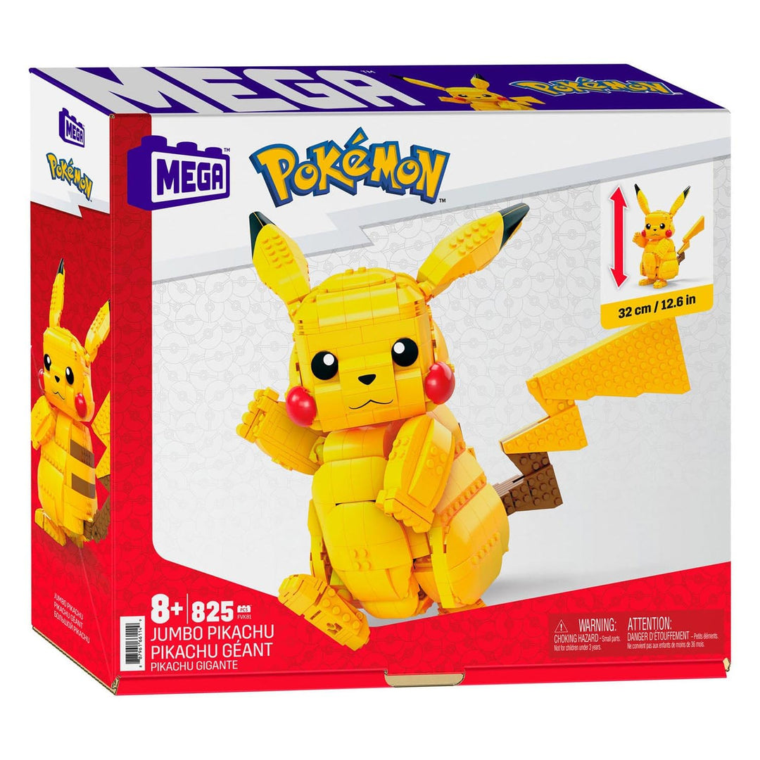 Mega Construx Pokemon Jumbo Pikachu