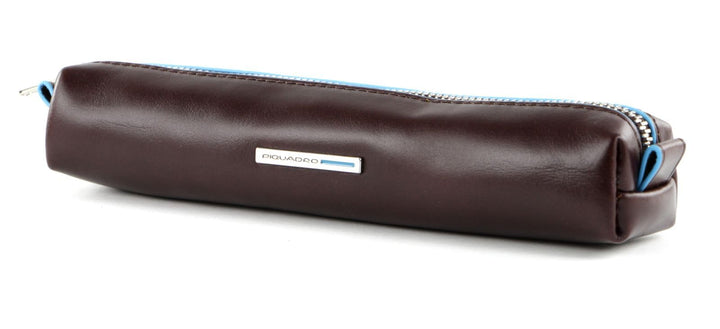 Piquadro Astuccio Porta Penne in Pelle, Unisex-Erwachsene Reisezubehör- Gepäckorganizer, Mogano,