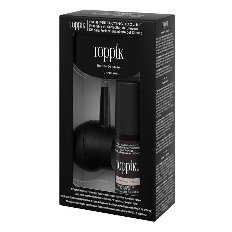 Toppik 3-in-1-Haarfaser Starterset mit Faserfixier Sprühen, 50 ml