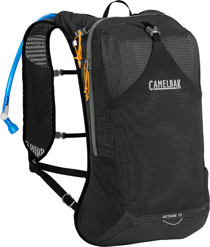CAMELBAK Unisex-Adult Octane Rucksack 12L Schwarz/Apricot, 12L Schwarz/Apricot
