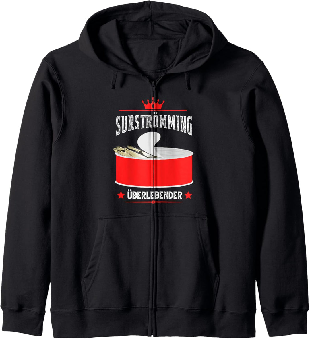 Surströmming Überlebender Schweden Kapuzenjacke