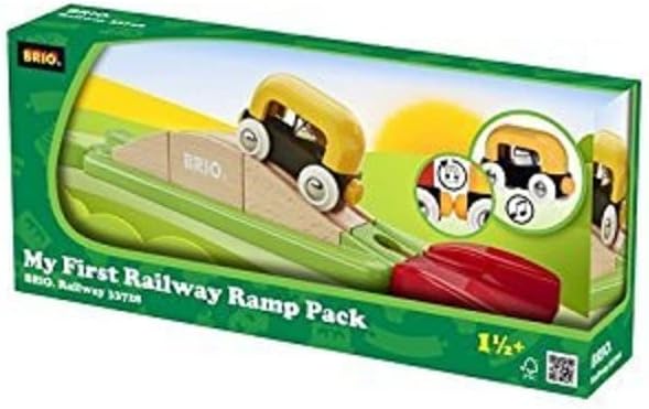 BRIO 33728 - Mein Erstes Bahn Rampen-Set, Zubehör