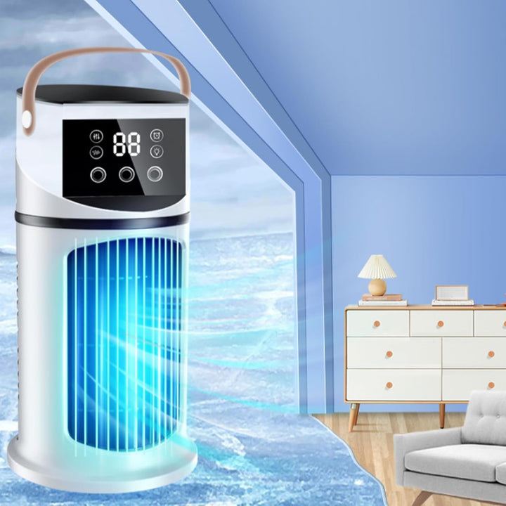 Small Usb Klimaanlage For Auto Zelt Zimmer, Mini1 Cooler Ventilator Mit Eiswürfel, Luftreiniger Und