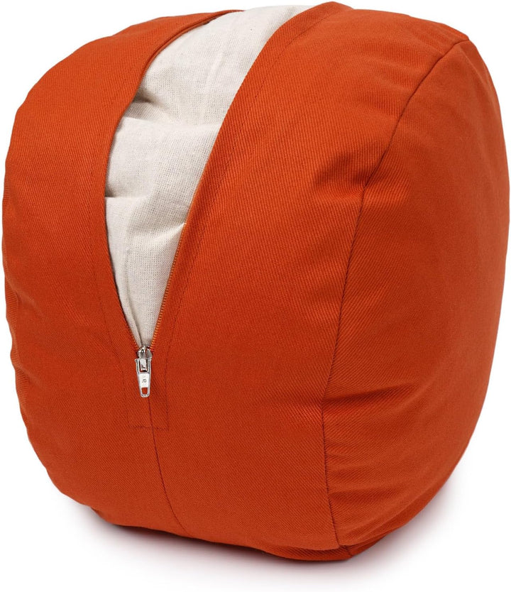 Yogabox Glückssitz® Yogakissen OVAL - regional hergestellt terra, terra