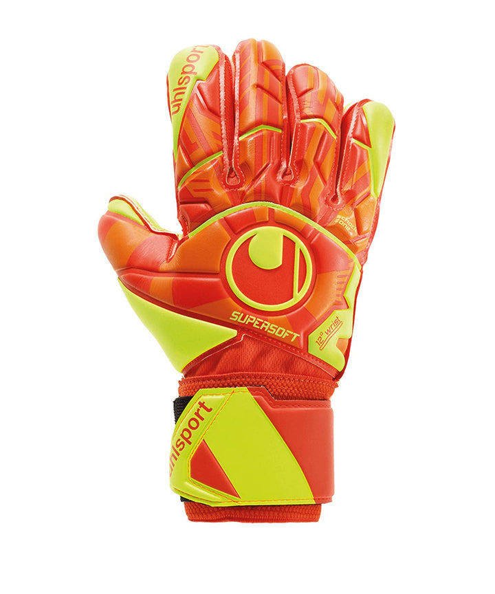 uhlsport Herren Dynamic Impulse Supersoft Handschuhe 10.5 dynamic orange/fluo gelb/, 10.5 dynamic or