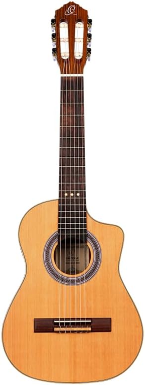 Ortega Guitars Konzertgitarre Requinto Series - deep body - inklusive Gigbag - Zedernholz / Sapele (