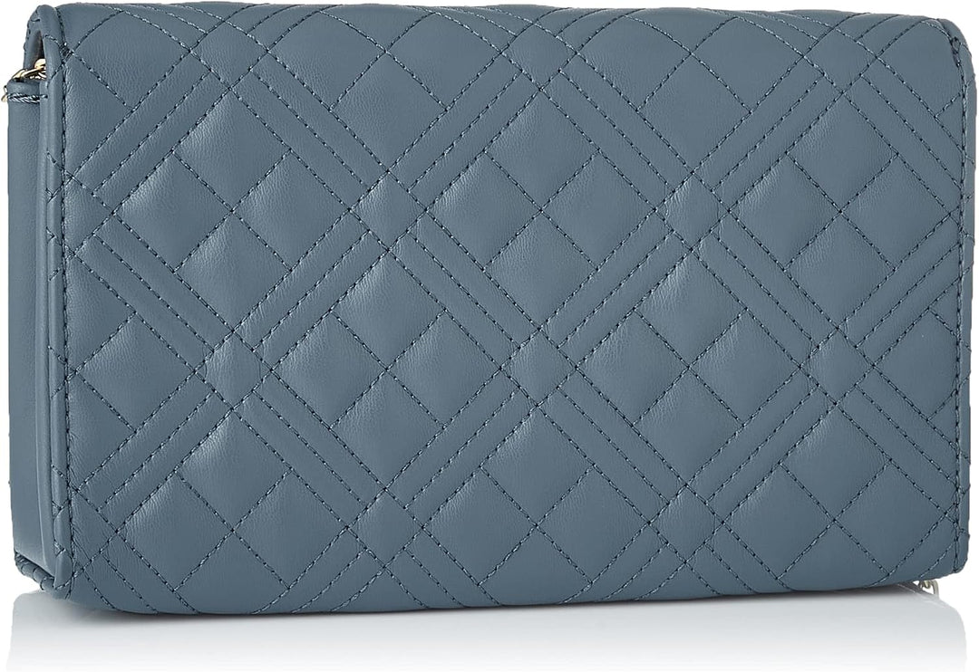 Love Moschino Damen Jc4000pp1fla0 Umhngetasche Denimblau, Denimblau