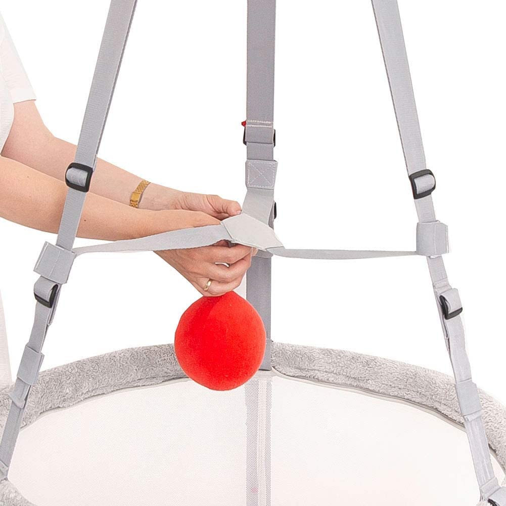 Spielzeugaufhänger mit Klettverschluss für die Memola-Wiege, Spielzeug Windspiel Rassel Baby Spielze