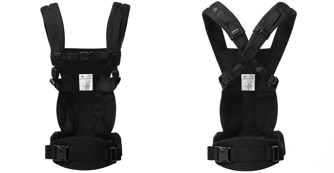 Ergobaby Omni Dream Babytrage für Neugeborene ab Geburt bis 20,4kg, 4 Positionen SoftTouch Cotton Er