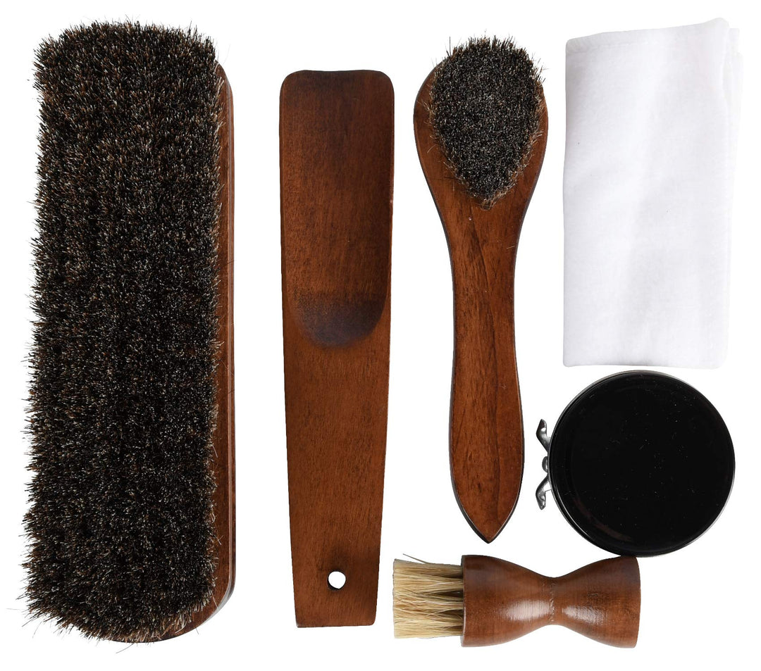 Esschert Design Schuhputzset/Kiste mit Schuhablage, 0
