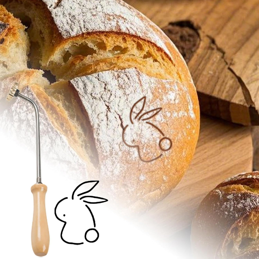 Grill-Burger-Markenstempel für Lebensmittel, Grill, Hitzestempel mit Messingkopf und Holzgriff für L