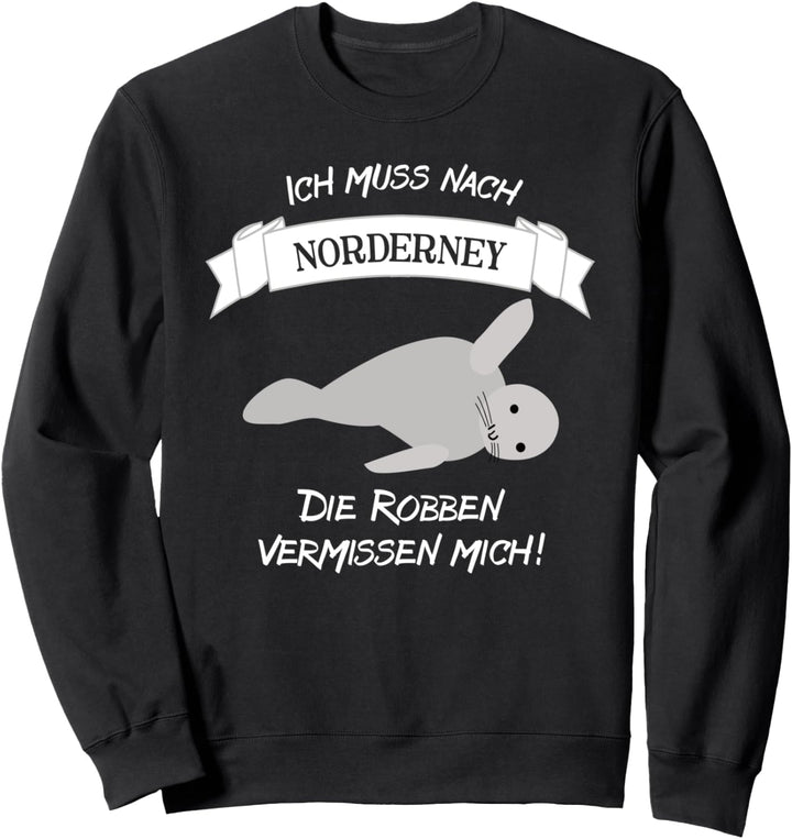 süsse Robbe - Norderney Fan Sweatshirt