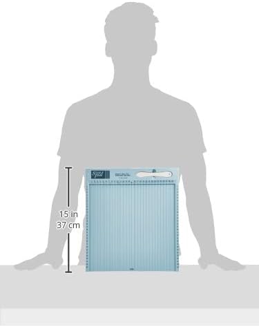Scor-Pal Metrisches Falzbrett, Plastik, blau, 40 x 34,9 x 1,9 cm, 1
