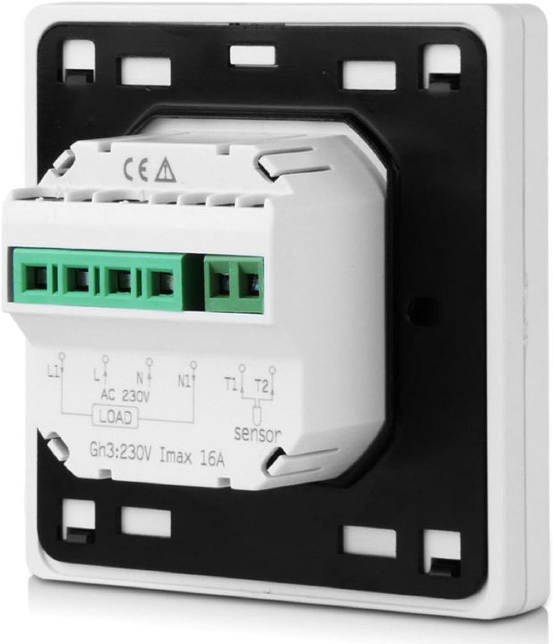 SM-PC®, Digital Thermostat Raumthermostat Fussbodenheizung Wandheizung LED weiss #a31