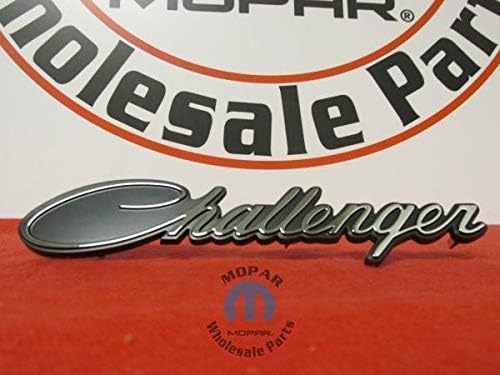 Dodge Challenger Chrom Classic Namensschild Emblem Kühlergrill Neu OEM MOPAR