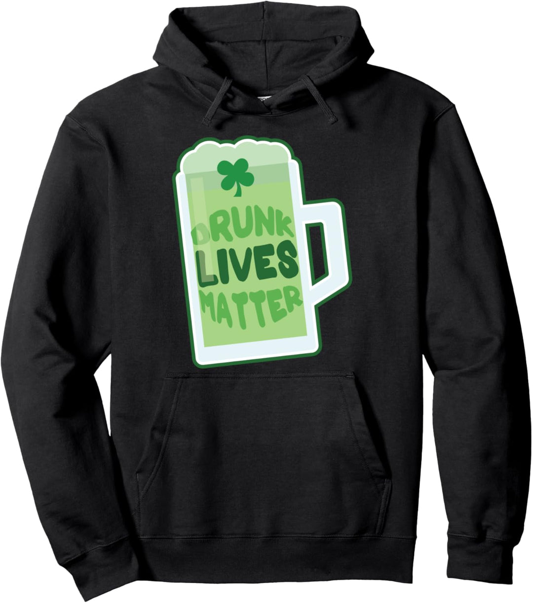 Betrunkenes Leben ist wichtig St. Patrick Drinking Dancing Pullover Hoodie
