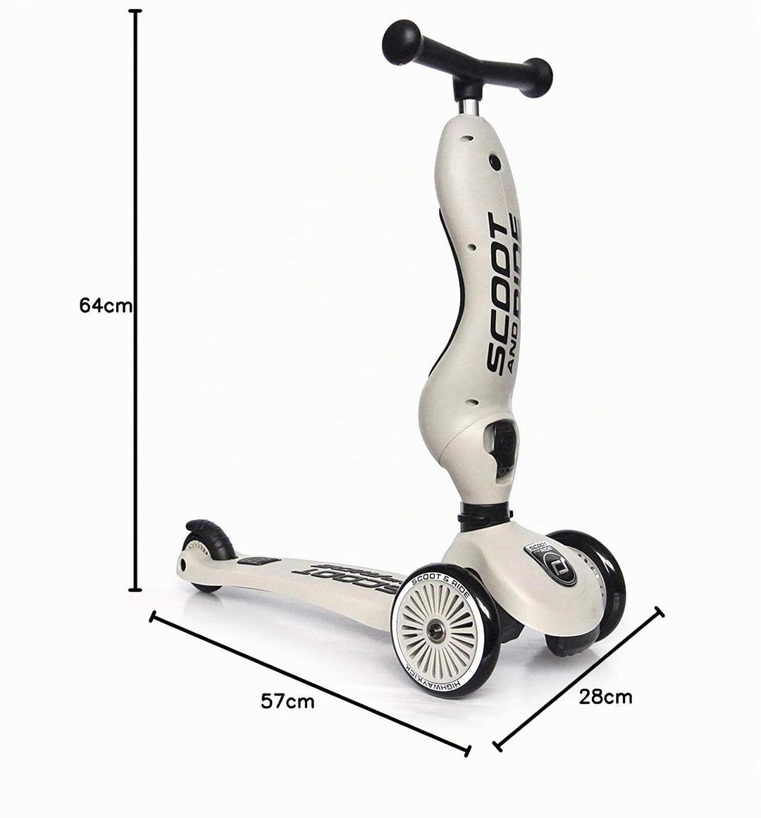 Scoot & Ride 3415 Highwaykick 1 Ash Single, Single