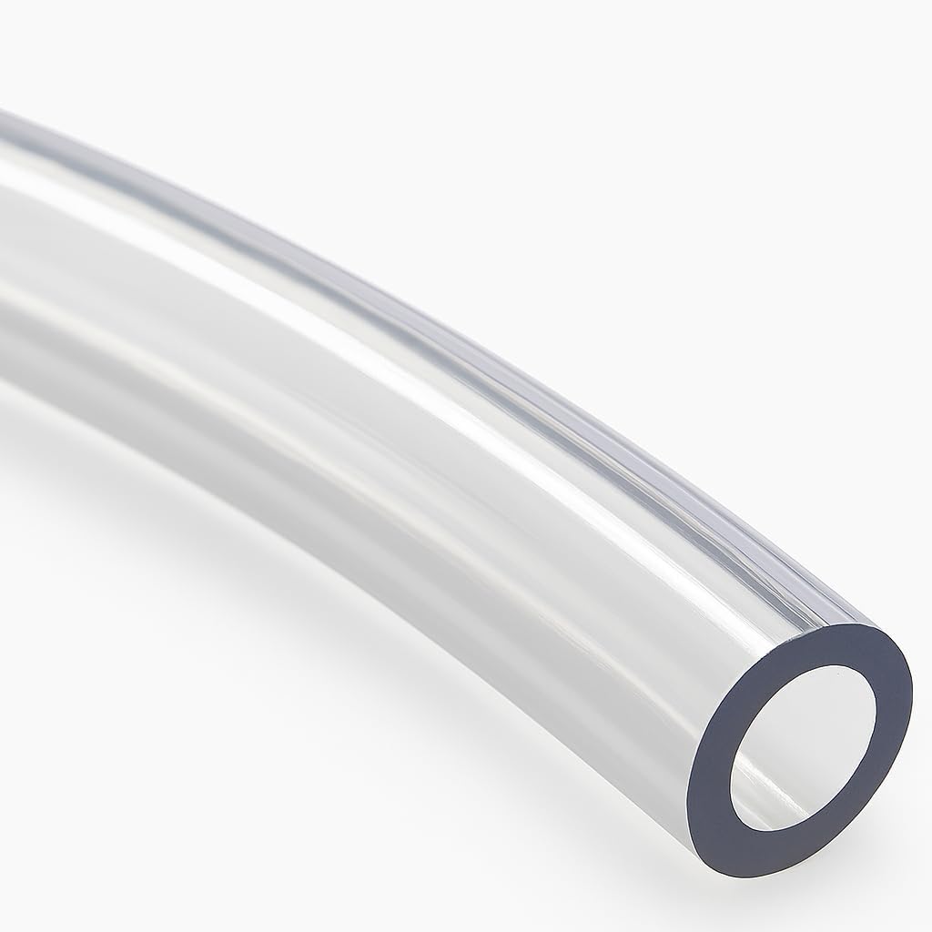 Fittingstore - 25 Meter - PVC-Schlauch ohne Gewebeeinlage - Lebensmittelqualität - Druckluftschlauch