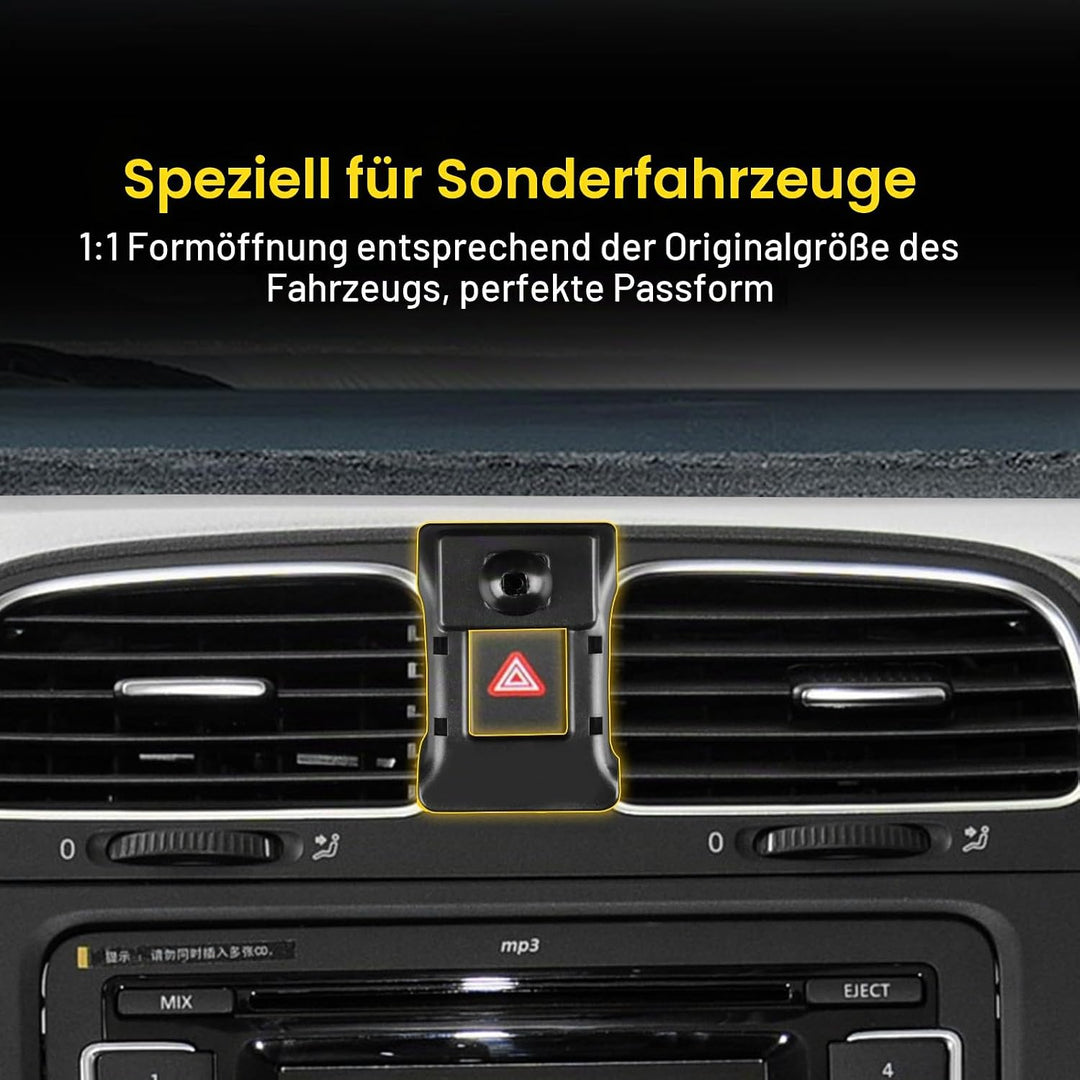 KUNGKIC Auto-Handy-Halterung Verstellbare Autotelefon-Halterung Compatible with VW Volkswagen 2009-2