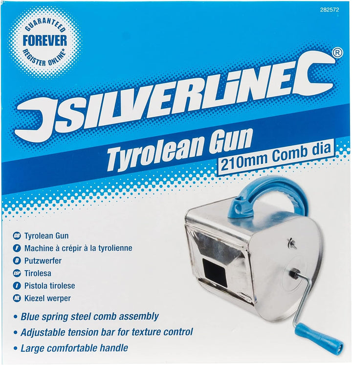 Silverline 282572 Putzwerfer 210 mm Walzendurchmesser