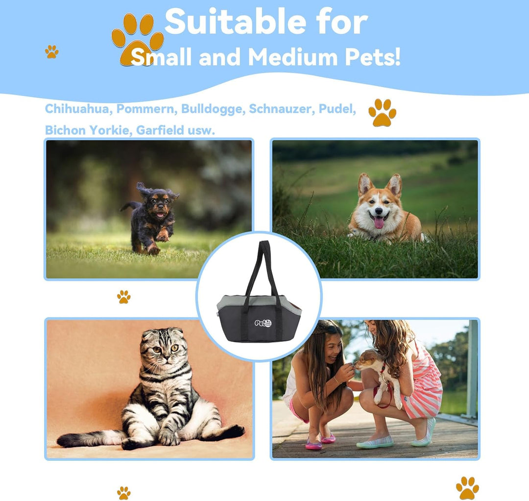 Winter Tragetücher Hund Katze Tragetasche Verstellbar Tragbar Hundetragetasche Verbreitert Verdickt