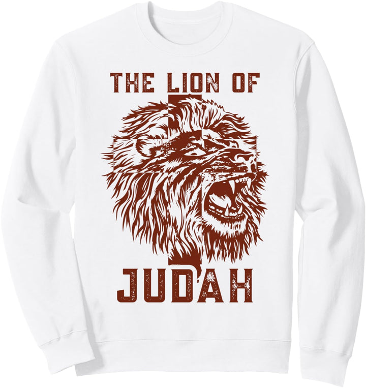 Jesus ist der Löwe von Juda von Genesis bis Offenbarung Sweatshirt