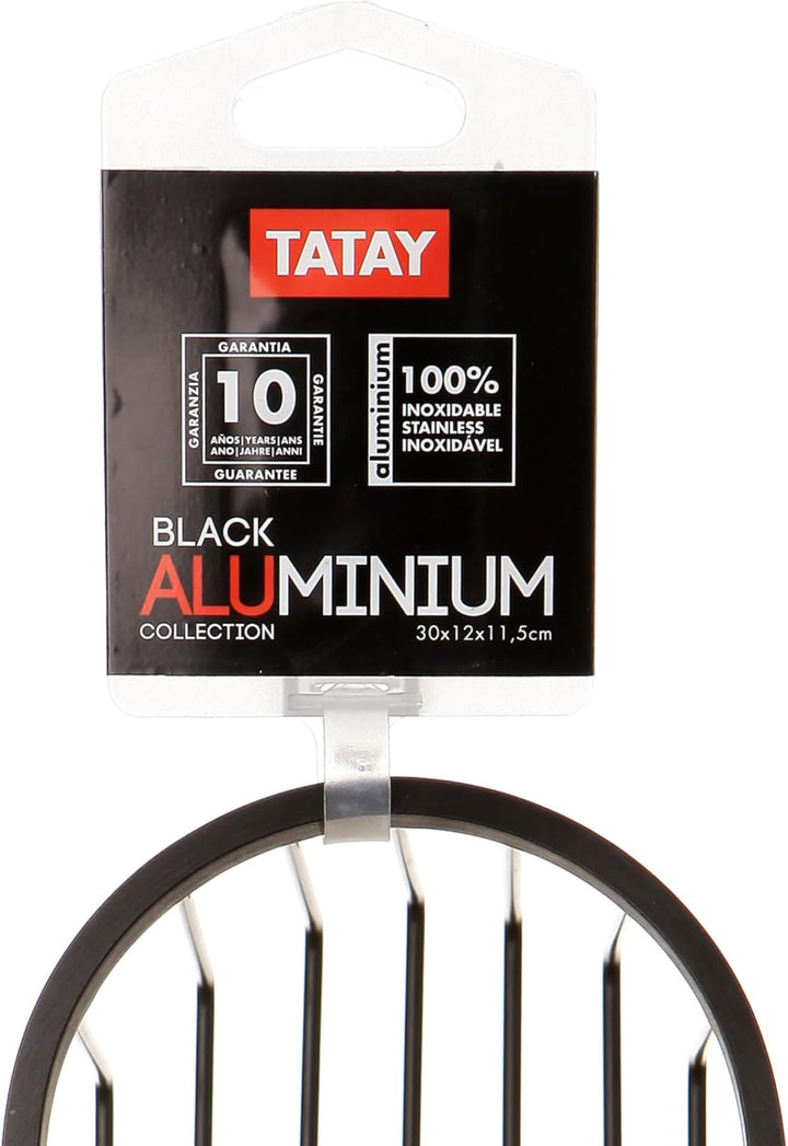 TATAY Duschkorb Ohne Bohren Oval | Mit Befestigungssystem (Quick Fix) | Belastbar bis 5 kg | 100% Ro