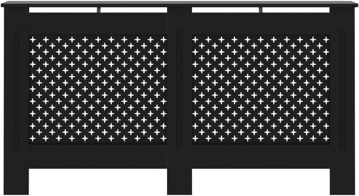 Wohnzimmer Heizkörperabdeckung 152x19x81.5 cm MDF Heizkörper Verkleidung Abdeckung Dekorative Wabenm
