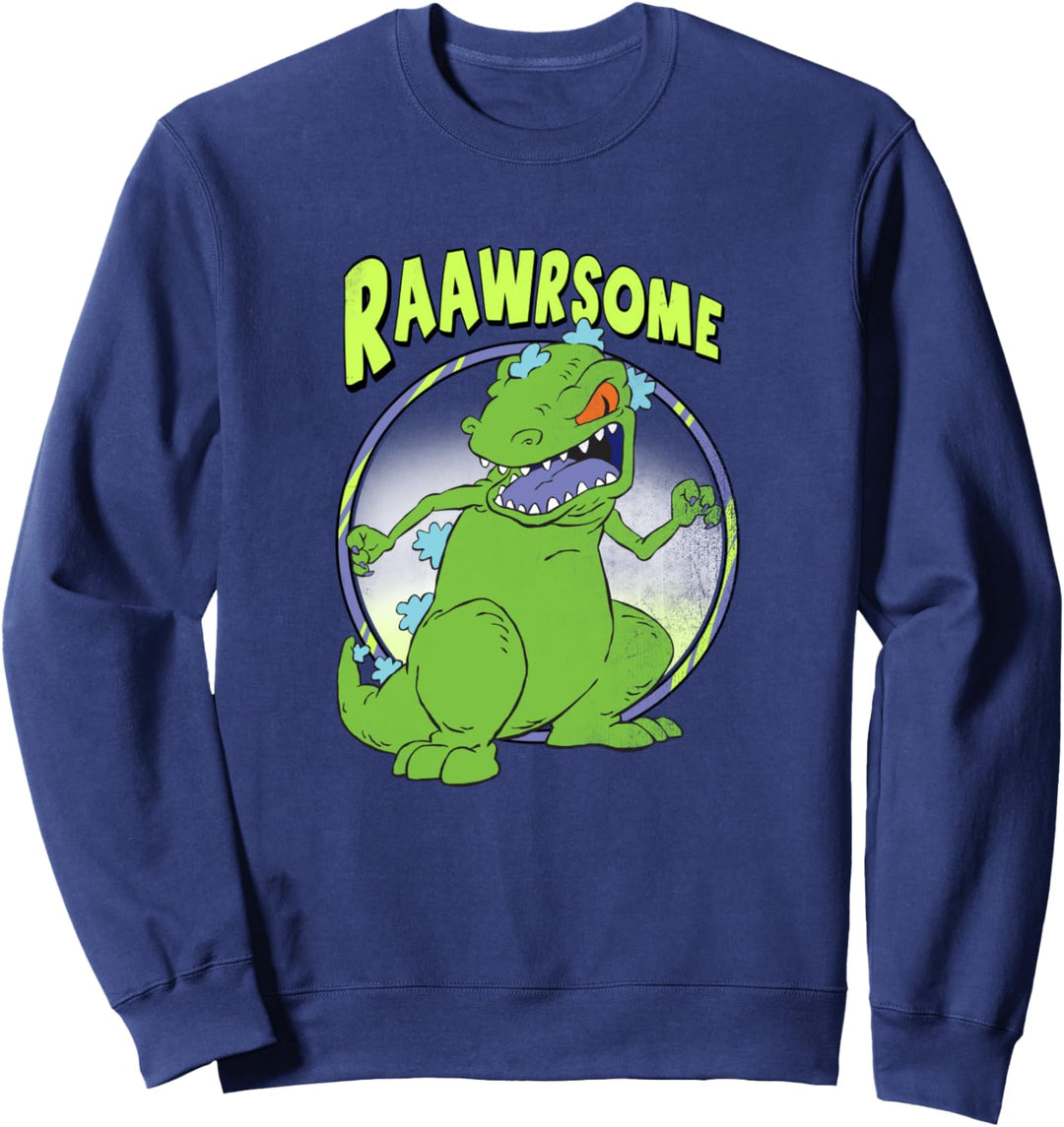 Rugrats Reptar Raawrsome Action Pose Sweatshirt
