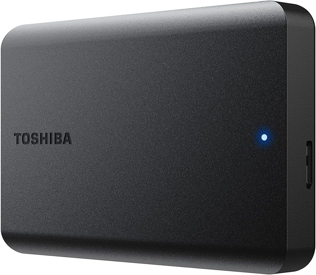 Toshiba Canvio Basics HDTB540XK3CA Externe Festplatte, 4 TB, USB 3.0, Schwarz Modern Schwarz 4 TB