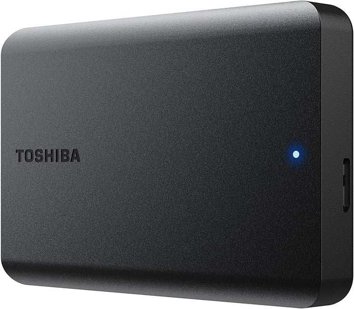 Toshiba Canvio Basics HDTB540XK3CA Externe Festplatte, 4 TB, USB 3.0, Schwarz Modern Schwarz 4 TB