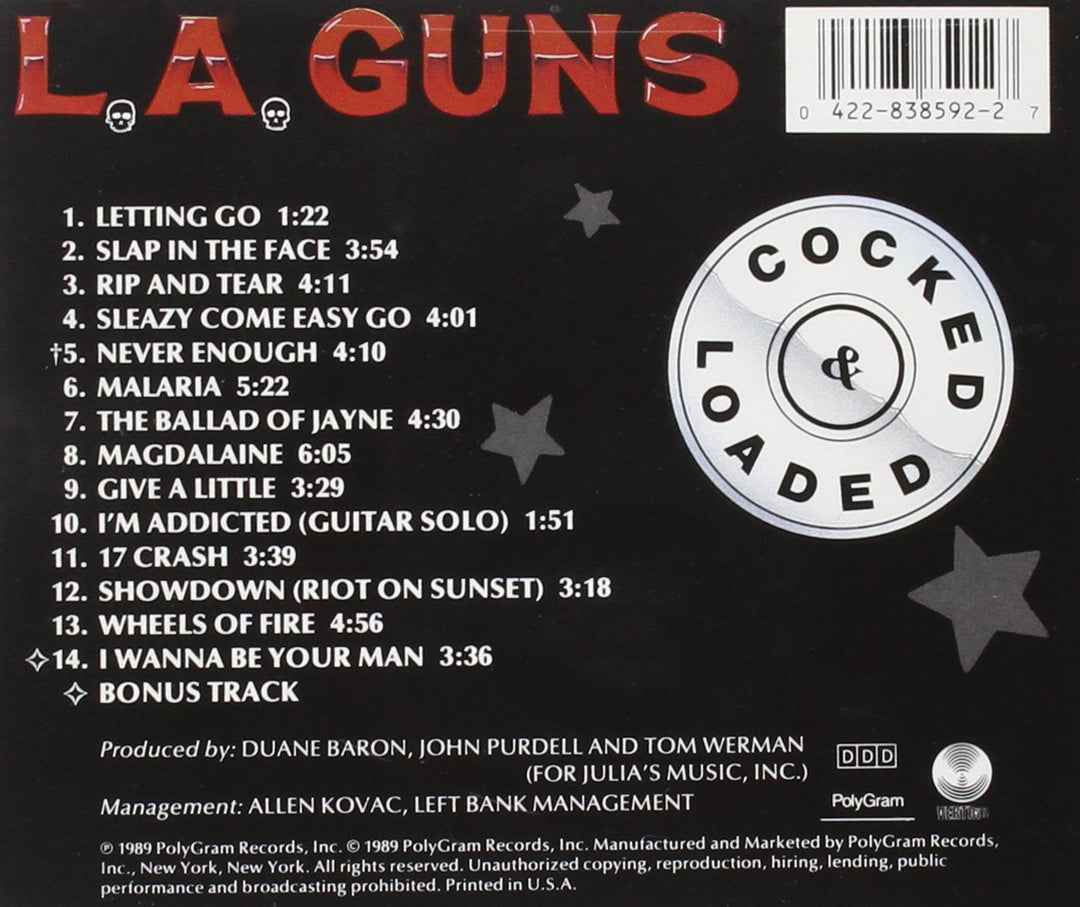 Cocked and Loaded, Audio-CD