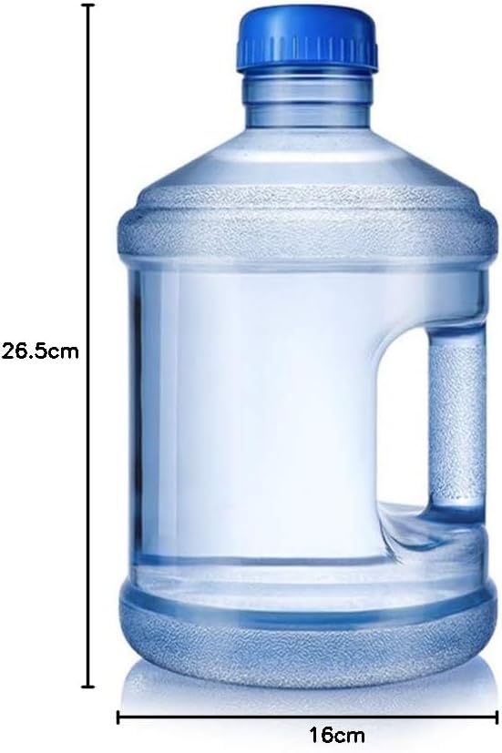 FAVOMOTO PC Wasserbehälter Trinkflasche: 3 Liter Reine Wasserflasche Mineralwasserflasche tragbarer