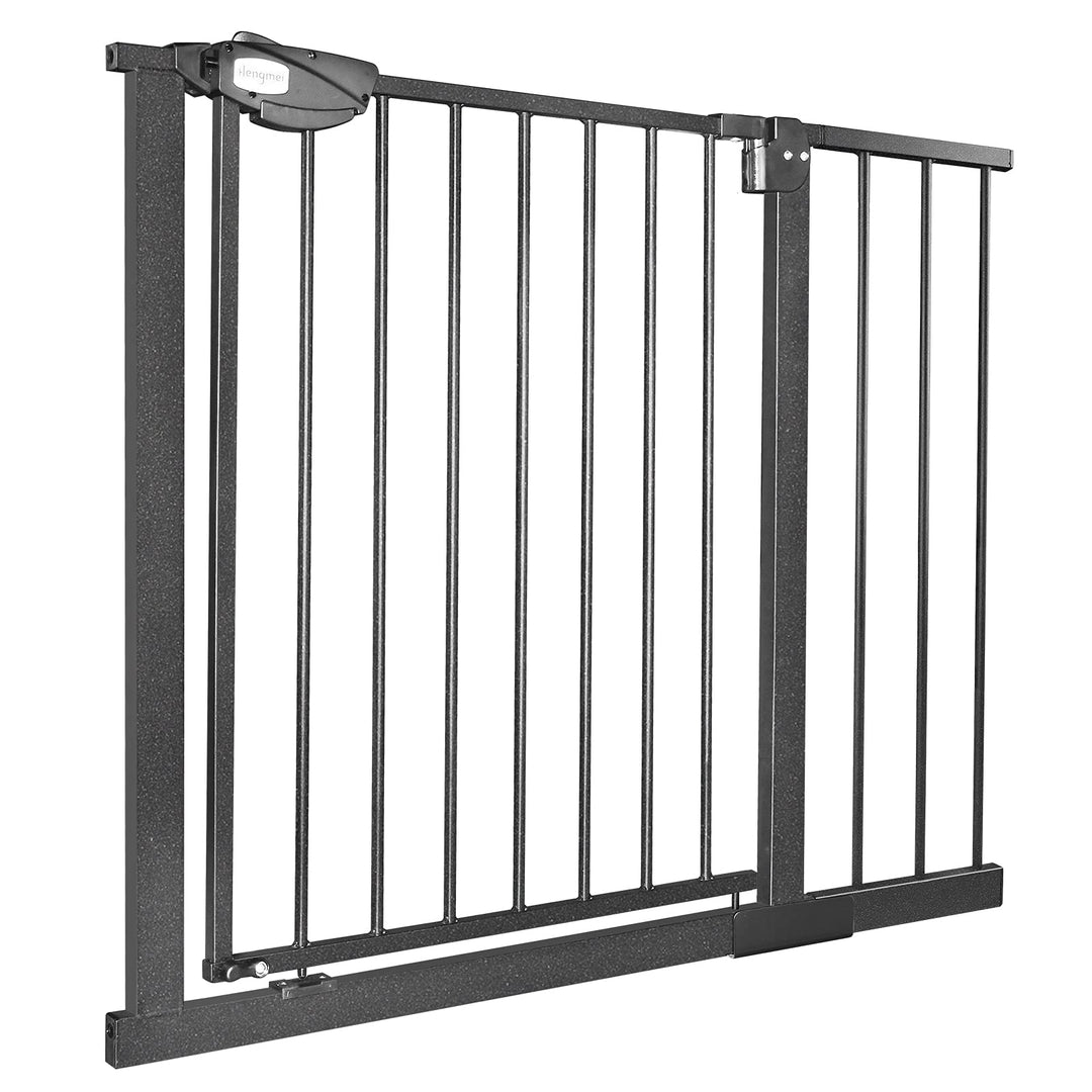 Aufun Türschutzgitter Treppenschutzgitter für Kinder Auto-Close Baby Treppengitter Türgitter, ohne B