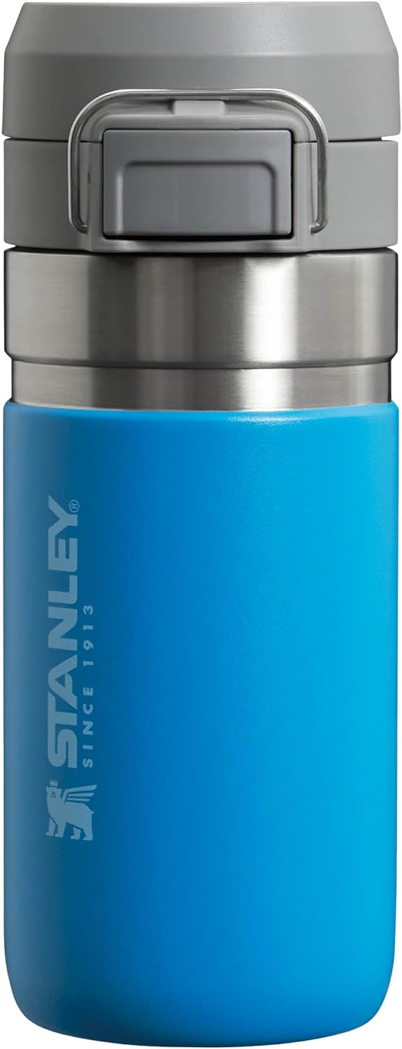 Stanley Quick Flip Trinkflasche Edelstahl - Hält 7+ Stunden Kalt - Wasserflasche BPA-Frei - Spülmasc